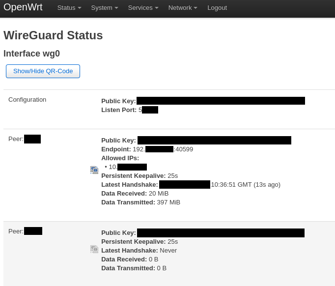 openwrt-wireguard-status